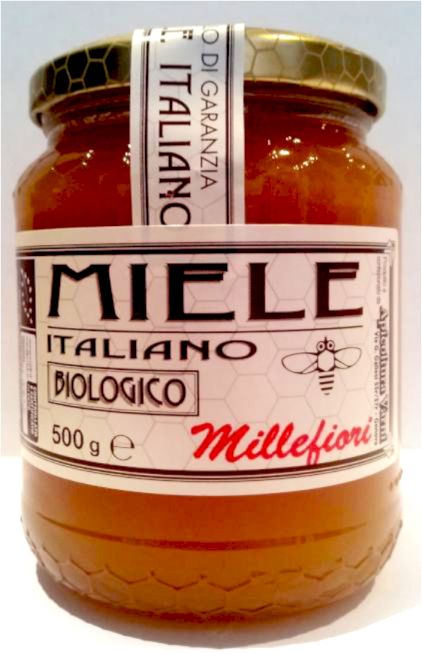 Miele Italiano Biologico Millefiori gr. 500